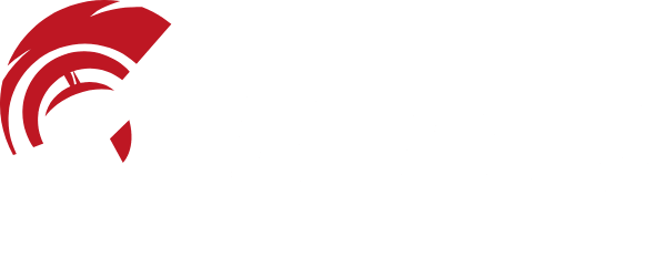 keepers of the peace logo white and red